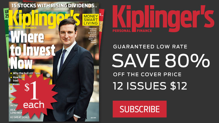 Subscribe to Kiplinger's Personal Finance